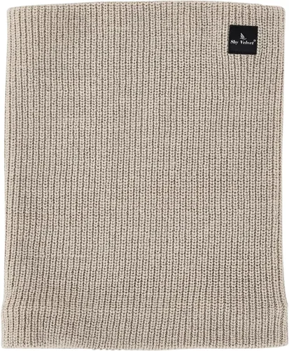 Miniatura 2 de Shy Velvet Máscara facial de punto, polaina de cuello de invierno, calentador de cuello para hombres y mujeres, bufanda, unisex, equipo esencial