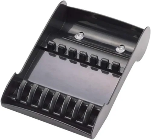 Miniatura 2 de Tujuna Estante profesional para peluquería, tijeras de peluquería, bandeja de almacenamiento, bandeja de almacenamiento de tijeras de ABS disponible