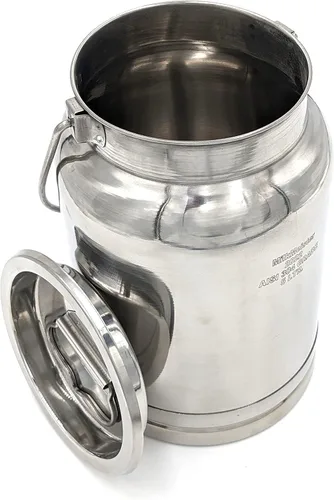 Miniatura 3 de The Dairy Shoppe Lata de leche de acero inoxidable Totes (5 litros)