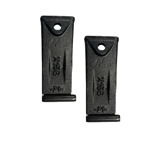Miniatura 4 de Se adapta a mini excavadora corta cucharón dientes con pasadores X156 X156S P156 6716001 TX156X (10)