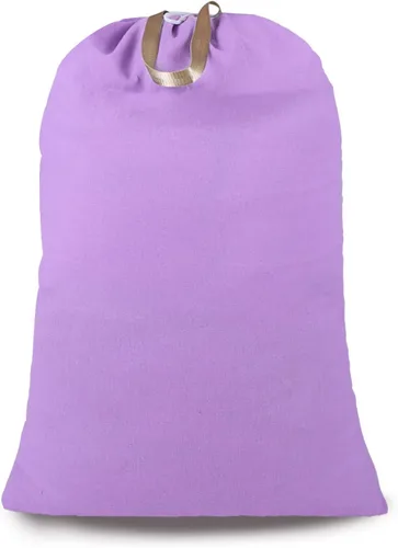 Miniatura 13 de Bolsa de lavandería extra grande con cordón y asa, bolsa de ropa sucia de viaje resistente para lavandería y hogar, forro duradero para cesta