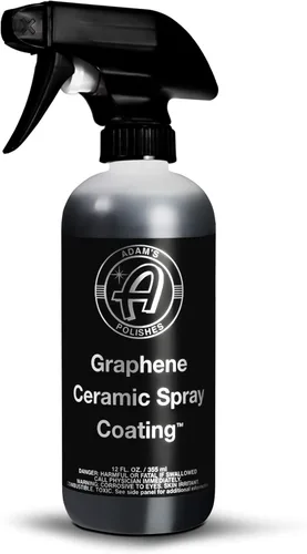 Adam's Polishes Revestimiento en aerosol de cerámica de grafeno – Revestimiento de cerámica de óxido de grafeno pulverizable para automóviles,