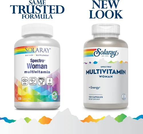 Miniatura 2 de SOLARAY Spectro Multivitamínico 120ct (Mujer)