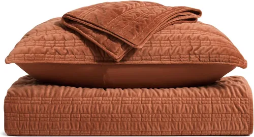 Miniatura 8 de EVERGRACE Edredón de Terciopelo Tamaño Queen, Juego de Ropa de Cama de Terciopelo de Lujo, Juegos de Edredón Ultra Suaves Fruncidos, Edredón Ligero
