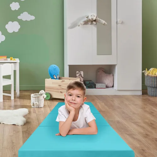 Miniatura 9 de Max4out 6/8/10' Foldable Gymnastics Gym with Carrying Handles, Exercise Aerobics Mat for Kids Adult,Tumbling Mat for Stretching Fitness Mat for Home