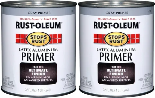 Miniatura 2 de Rust-Oleum 8781502-2PK - Imprimación plana de aluminio para prevención del óxido (paquete de 2)