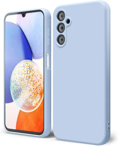 Miniatura 61 de oakxco Funda para teléfono Samsung Galaxy A12 con agarre de silicona líquida, linda delgada fina suave cubierta de gel de goma TPU lisa para mujeres