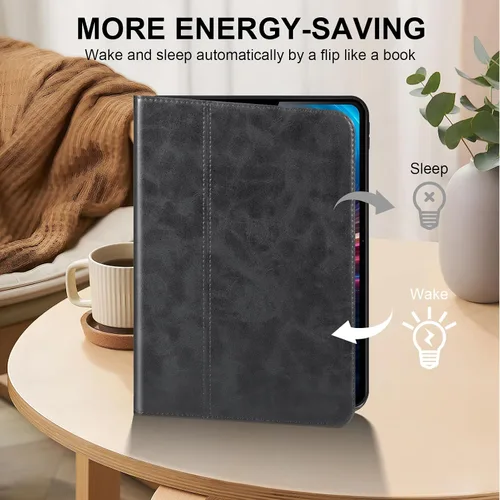 Miniatura 3 de Funda de piel auténtica para iPad Pro de 11 pulgadas de 4ª/3ª/2ª/1ª generación, carcasa protectora de piel auténtica para 2022/2021/2020/2018