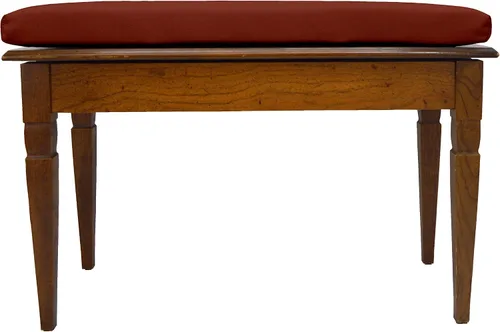 Miniatura 2 de RSH DECOR One ~ Cojín de banco de piano de terciopelo de rendimiento funcional/cojín de asiento/silla ~ Elige color (Gadsen Cranapple)