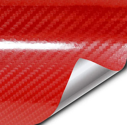 Miniatura 7 de VViViD Envoltura de vinilo epoxi de fibra de carbono de alto brillo para automóviles (10 x 5 pies, plateado)