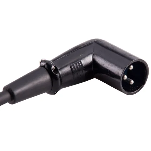 Miniatura 4 de Seismic Audio SARAX1 Nuevo cable de conexión XLR a XLR en ángulo recto de 1 pie
