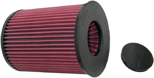 K&N Filtro de aire de motor de por vida original de alto flujo: alto rendimiento, premium, lavable, filtro de repuesto industrial, servicio pesado: