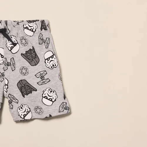 Miniatura 2 de Tienda Essentials Disney Marvel Pantalones cortos para bebé niño de Star Wars, varios paquetes
