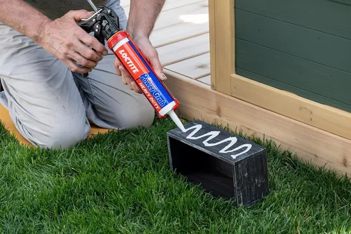 Miniatura 8 de Loctite Power Grab Express Adhesivo de Construcción para Trabajo Pesado, Pegamento de Construcción Versátil para Madera, Pared, Azulejo, Tablero