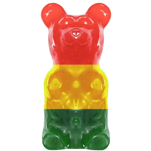Miniatura 23 de El Oso de Goma ORIGINAL Más Grande del Mundo® Creado por The Gummy Bear Guy® Aproximadamente 5 libras Banana
