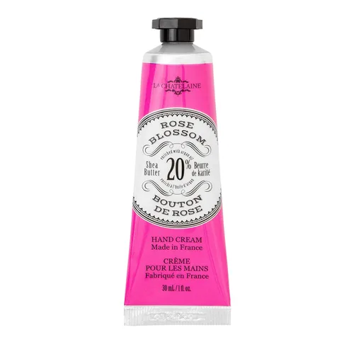 Miniatura 20 de La Chatelaine Crema de manos con manteca de karité al 20% tamaño de viaje, aceite de argán orgánico, hidratante, nutritiva, reparadora, loción