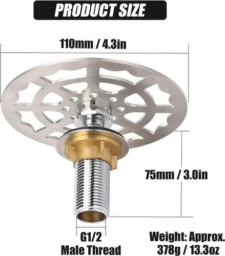 Miniatura 2 de Enjuagadora de vidrio para fregadero de cocina, lavadora de vasos de alta presión para fregadero, accesorio automático de acero inoxidable
