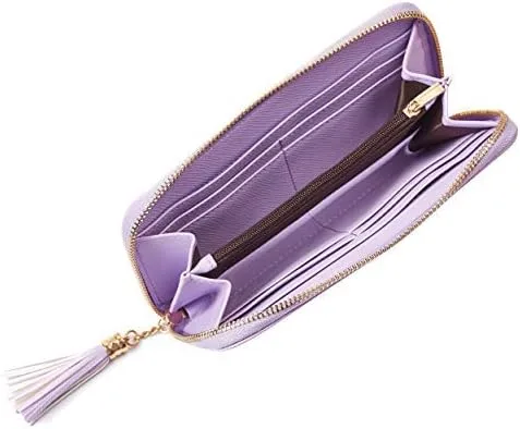Miniatura 2 de Travelambo Cartera con fleco para mujer con correa de muñeca