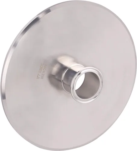 Miniatura 13 de DERNORD Reductor Concéntrico Sanitario Abrazadera Triple Trébol de Acero Inoxidable 304 Tapa de Montaje Sanitaria Reductora
