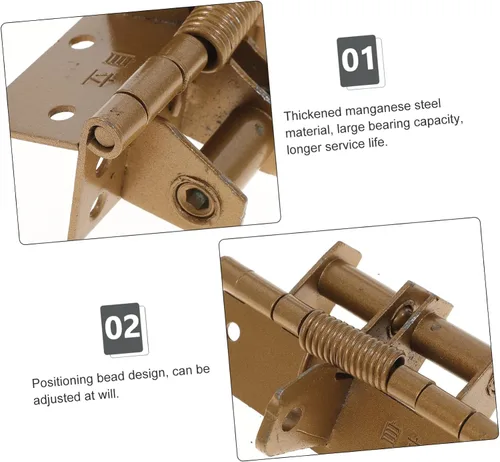 Miniatura 8 de DOITOOL Bisagras automáticas de cierre automático de la bisagra del cierrapuertas para las puertas cargadas por resorte