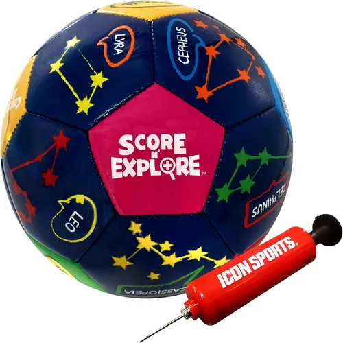 Miniatura 21 de Crayola Balón de fútbol oficial - Unisex Niños - CRAY302BL Zoo Animal Talla 5