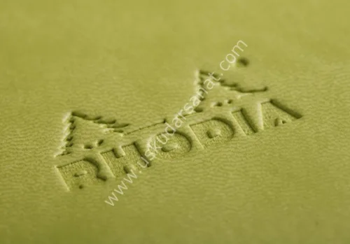 Miniatura 4 de Rhodia Rhodiarama Cuaderno Web A5, 5.5 in x 8.25 in, Rayado - Anís (118746)