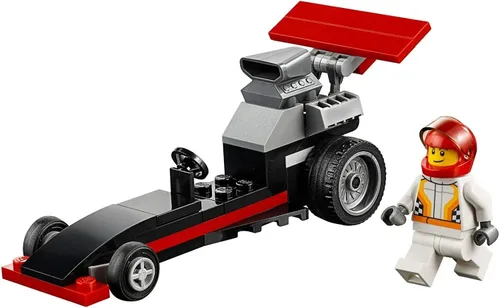 Miniatura 2 de LEGO 30358 CITY MINI Dragster Polybag set 40pcs