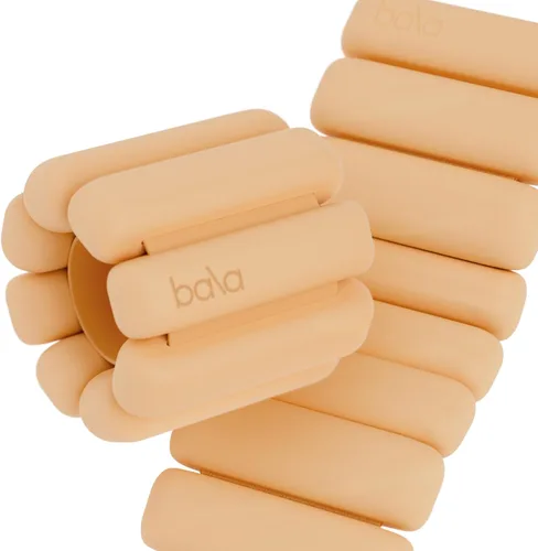 Bala Pulseras con Pesos Ajustables para Muñeca y Tobillo para Mujer y Hombre - Juego de Brazaletes de Silicona con Pesos para Gimnasio, Yoga, Arena
