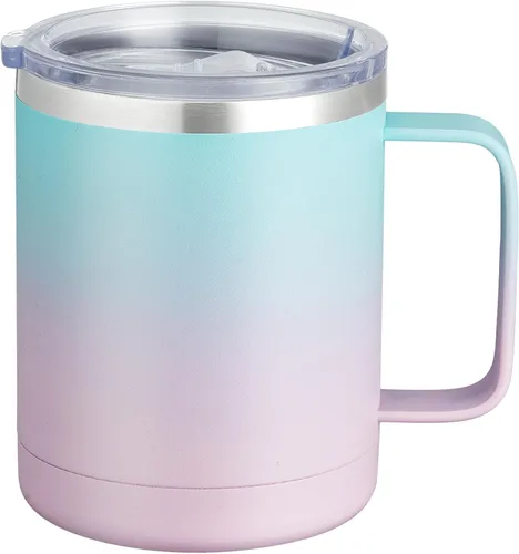 Miniatura 66 de MEWAY - Taza de café con asa, vaso térmico