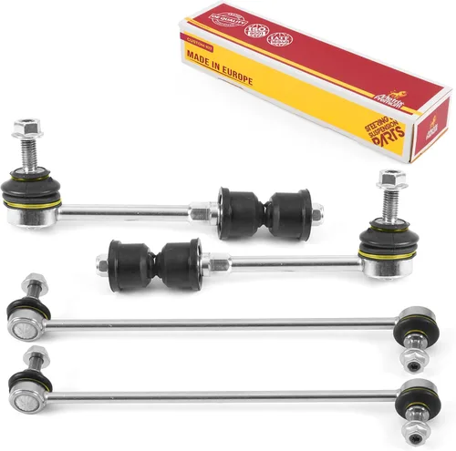 Miniatura 19 de Metrix Premium Piezas de Chasis - Kit de 4 Piezas de Enlace de Barra Estabilizadora Delantera y Trasera Compatible con Mercury Mariner 2009-2011
