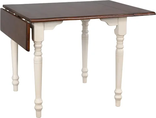 Miniatura 5 de Sunset Trading Andrews - Juego de comedor rectangular de 3 piezas de 48 pulgadas, sillas Windsor totalmente montadas, asientos para mesa de 2,4