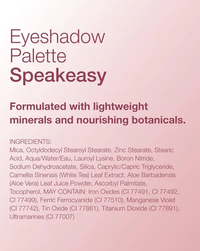 Miniatura 10 de Mineral Fusion Paleta de sombras de ojos – Cuatro tonos de polvo prensado en acabado mate, satinado y brillante – Maquillaje de ojos natural