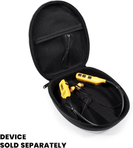 Miniatura 3 de Alltravel DEWALT - Funda para auriculares Bluetooth 2 en 1 con banda para el cuello con altavoces integrados y auriculares inalámbricos Bluetooth