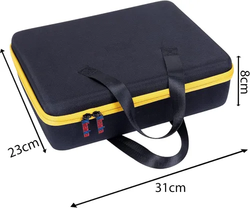 Miniatura 4 de khanka Estuche de almacenamiento duro de repuesto para batería Dewalt 12v/20v/60v Max XR y cargador/Dewalt DCS354B/DCS356B ATOMIC 20V Max sin