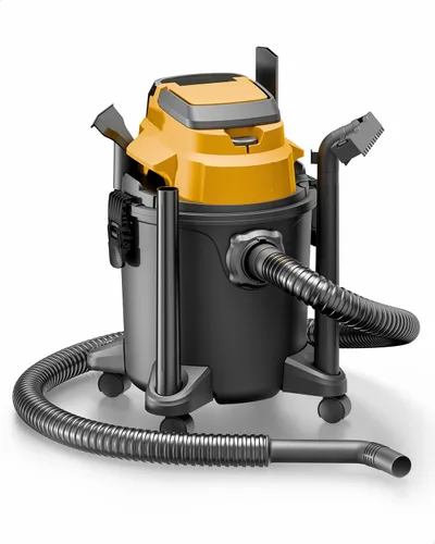 DeForce Aspiradoras inalámbricas en seco y húmedo para batería DeWalt de 20 V máximo, aspiradora portátil de 5.2 galones, 17000 Pa con boquillas de