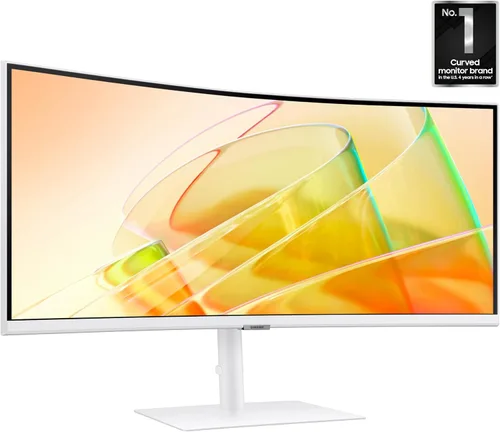 Miniatura 2 de Samsung Monitor de computadora curvado ViewFinity (S65TC) de 34 pulgadas serie Ultra-WQHD 1000R, HDR10, 100Hz, AMD FreeSync, Thunderbolt 4, soporte