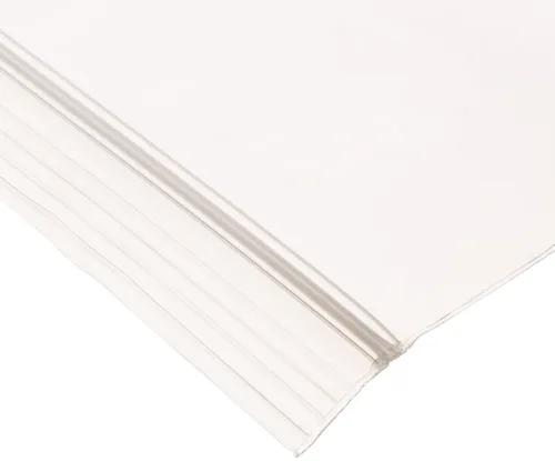 Miniatura 127 de Aviditi Poly Bolsa con cierre hermético blanco, Transparente, 1000 Claro