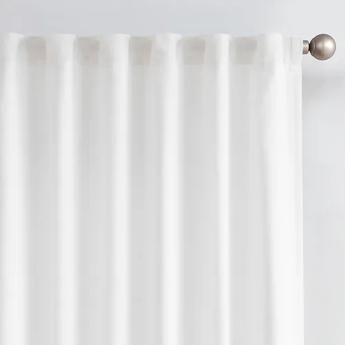 Miniatura 46 de JINCHAN Cortinas de lino de 108 pulgadas de largo, juego de 2 paneles, cortinas de ventana para sala de estar y dormitorio, cortinas