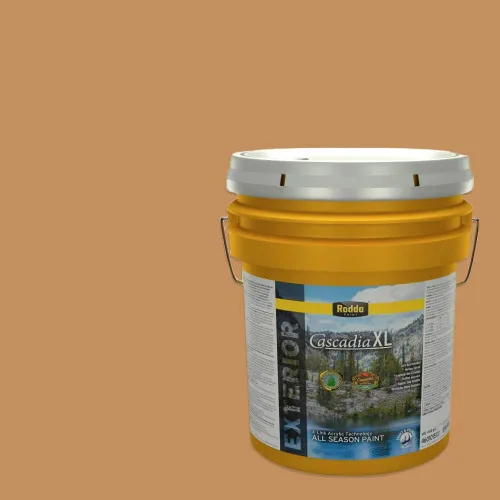 Miniatura 184 de Rodda Paint CASCADIA ZERO - Pintura plana e imprimación para interiores en uno, cuarto de galón, crema de ballet