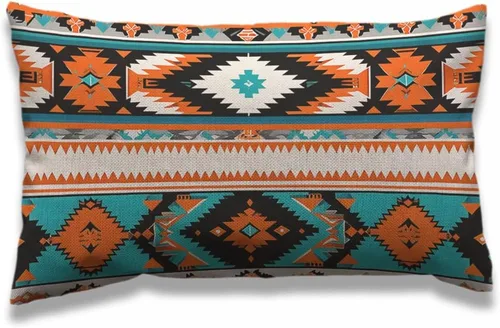 Miniatura 21 de AOYEGO Funda de almohada de cactus de 12 x 20 pulgadas, diseño de flores de cactus, plantas del desierto, botánica, rectangular, fundas de almohada