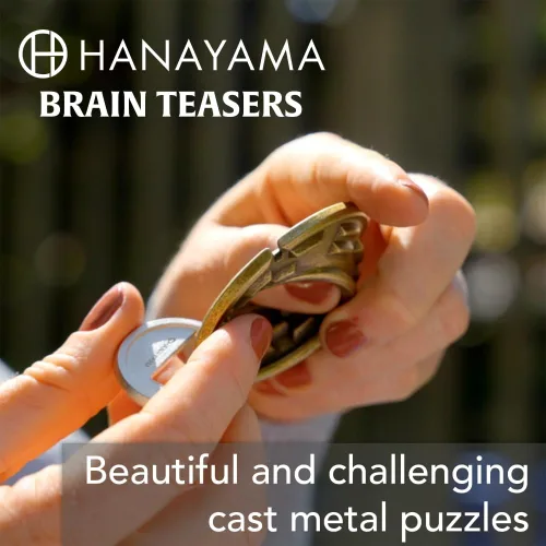 Miniatura 4 de Rompecabezas de metal fundido para el cerebro Equa Hanayama (nivel 6)