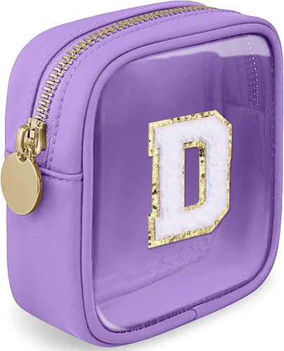 Miniatura 144 de Bolsa de Maquillaje Transparente Pequeña Bolsa de Cosméticos Bolsa de Viaje de Artículos de Aseo Bolsa Transparente con Cremallera Bolso Organizador