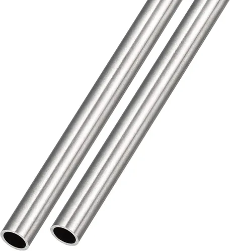 Miniatura 22 de METALLIXITY Tubo de acero inoxidable 304 (0.236 in de diámetro x 0.039 in de pared T x 9.843 in de largo), 2 piezas, tubo recto - para muebles