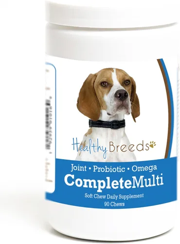 Miniatura 66 de Healthy Breeds Pug todo en uno multivitamínico suave masticable 60
