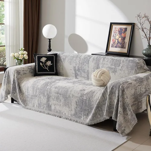 Miniatura 46 de MEETSKY Fundas para sofá modular de 3 cojines, lavables, mezcla de felpilla suave, protector de muebles, funda decorativa de estilo moderno