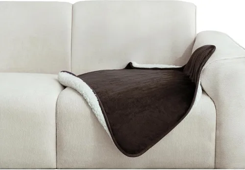 Miniatura 47 de gogobunny Manta de cama impermeable, manta reversible de forro polar Sherpa para perro, cachorro y gato, funda de muebles que protege la cama