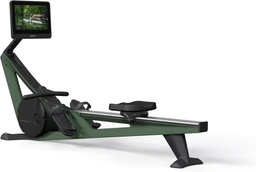 Miniatura 14 de Máquina de remo Hydrow Wave con pantalla táctil HD de 16" y altavoces - Plegable Entrenamientos en vivo desde casa, se requiere suscripción Negro
