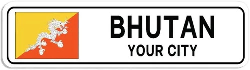 Miniatura 32 de Letrero de calle de Bangladesh personalizado con nombre de la ciudad, placa de lata de metal de Bangladesh para decoración del hogar, regalo