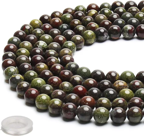 Miniatura 25 de 70 piedras preciosas curativas naturales de 0.315 pulgadas, piedra energética de lapislázuli, cuentas sueltas redondas, cuentas de cristal