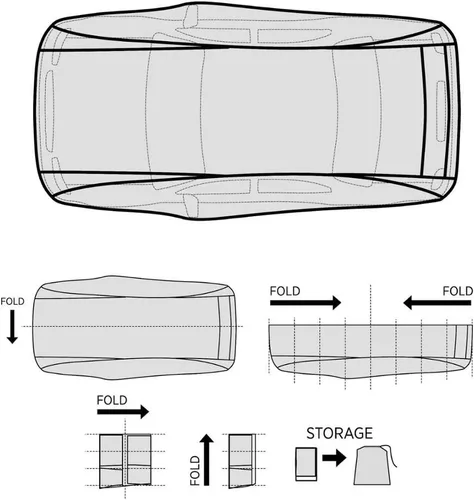 Miniatura 4 de Lona cobertora WeatherWear para automóvil, L